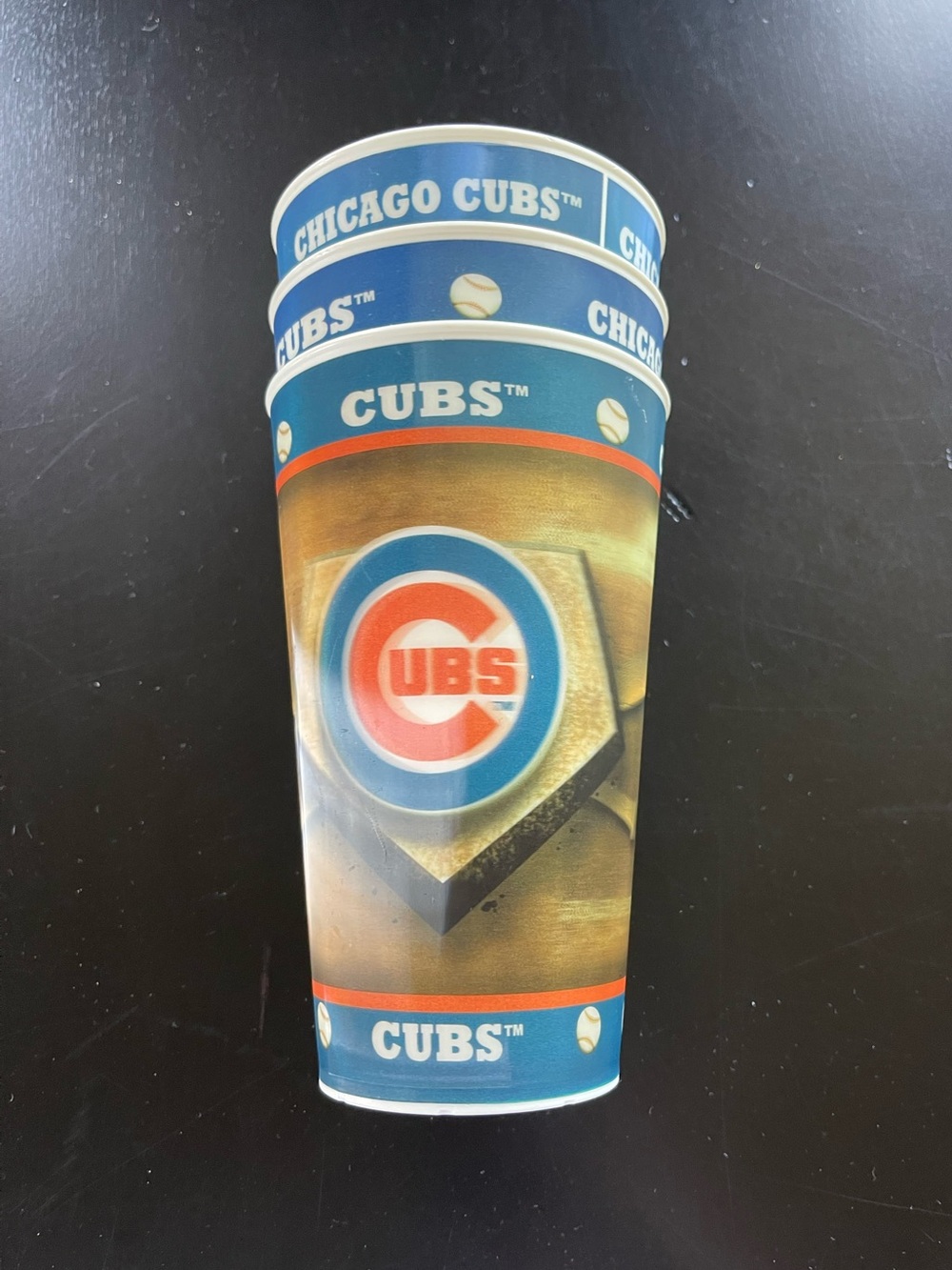 Chicago Cubs 3-D MLB Capitol Cups